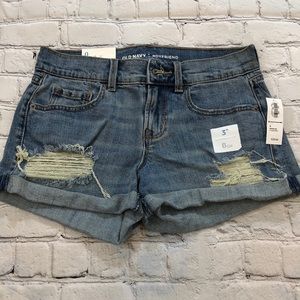 Old Navy boyfriend jean shorts